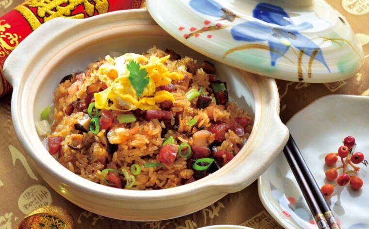 Stir Fried Sticky Rice