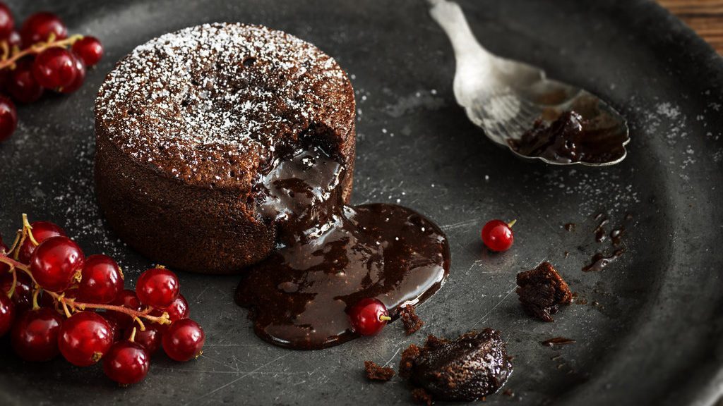 Chocolate Lava Cake & Port