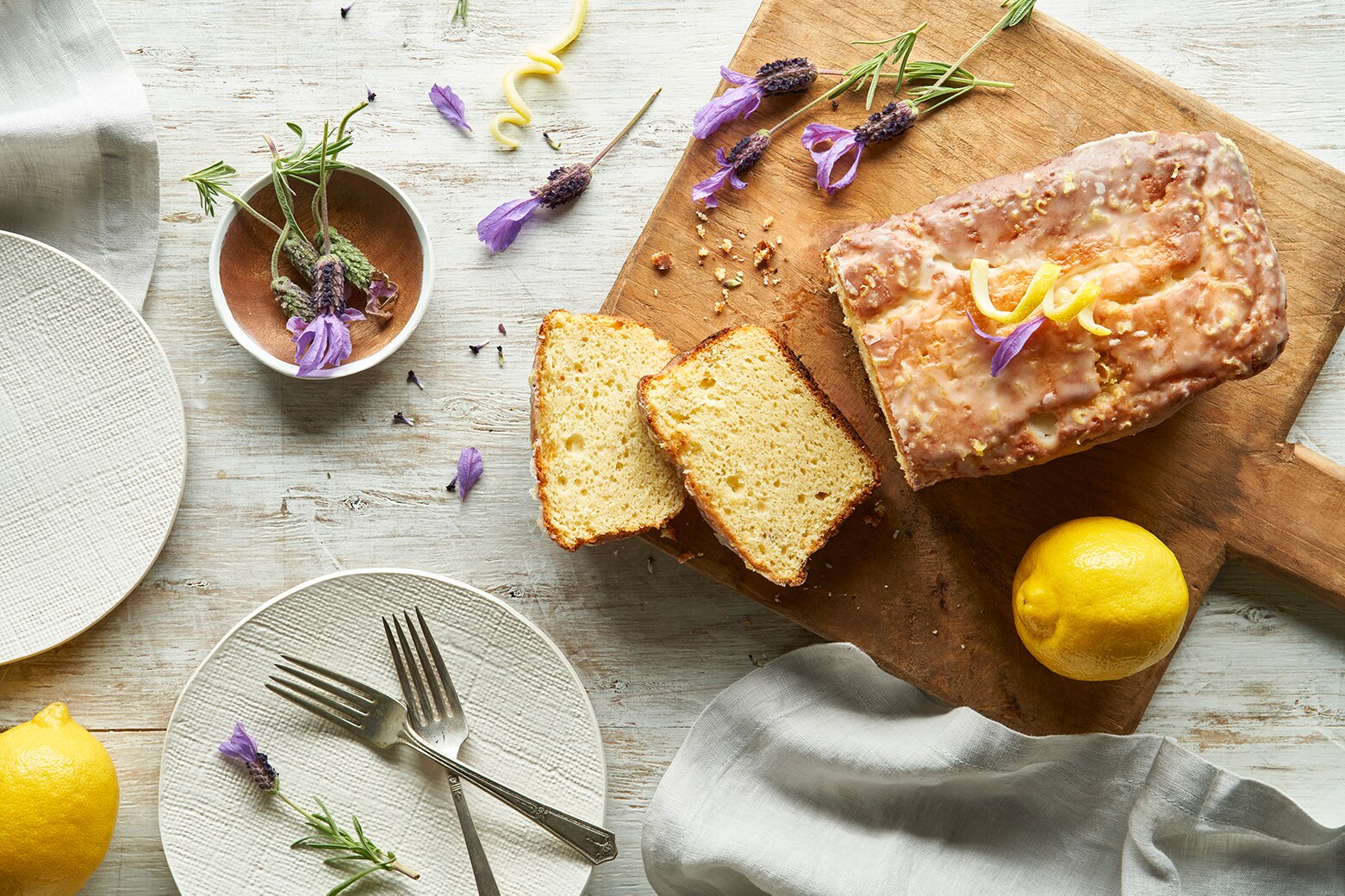 Lavender Pound Cake