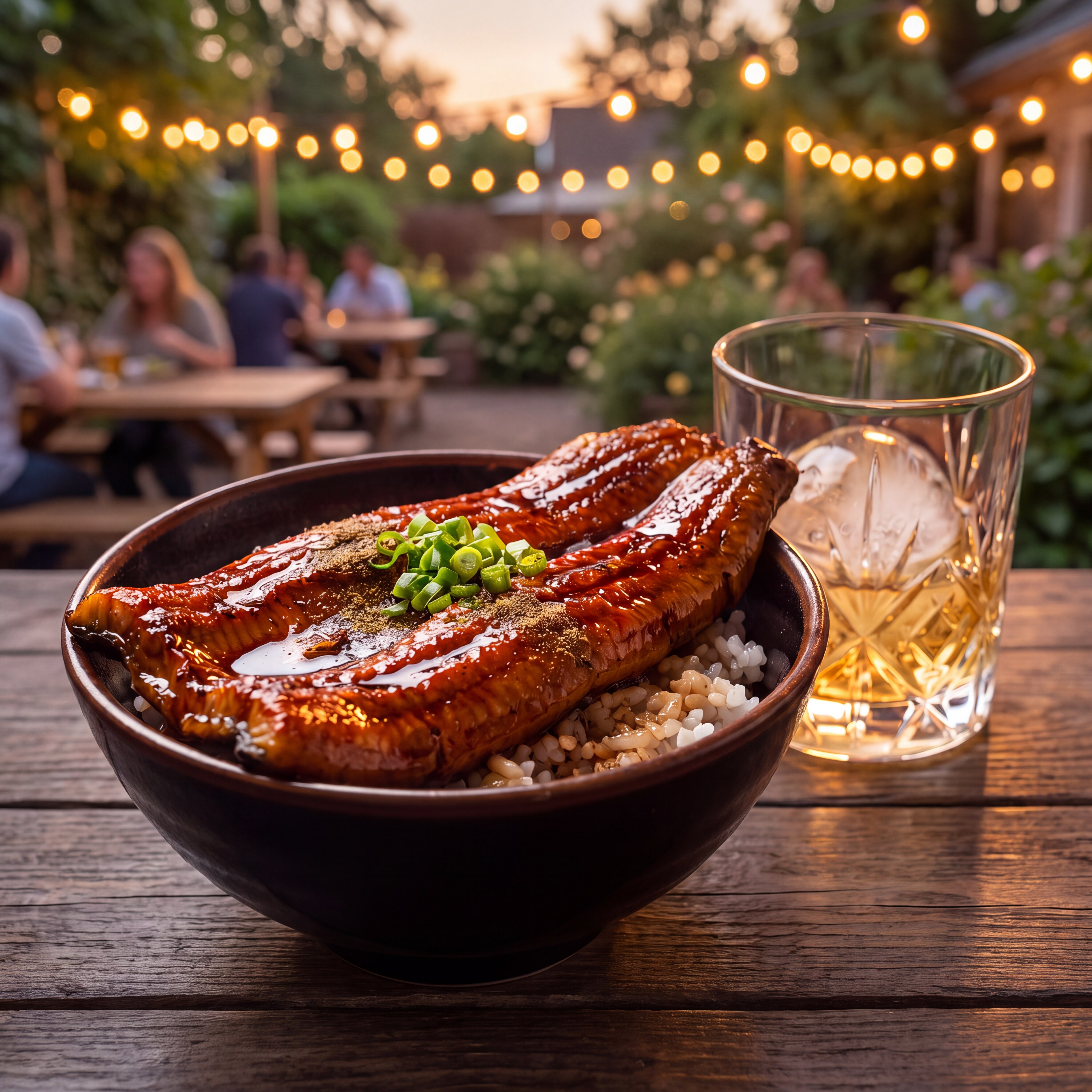 Kabayaki Eel Rice Bowl with Whisky image